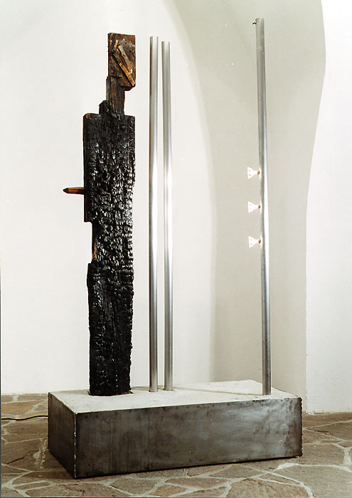 Skulptur mit Licht
