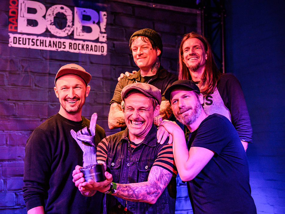 Die DONOTS mit dem RADIO BOB! Award 2024