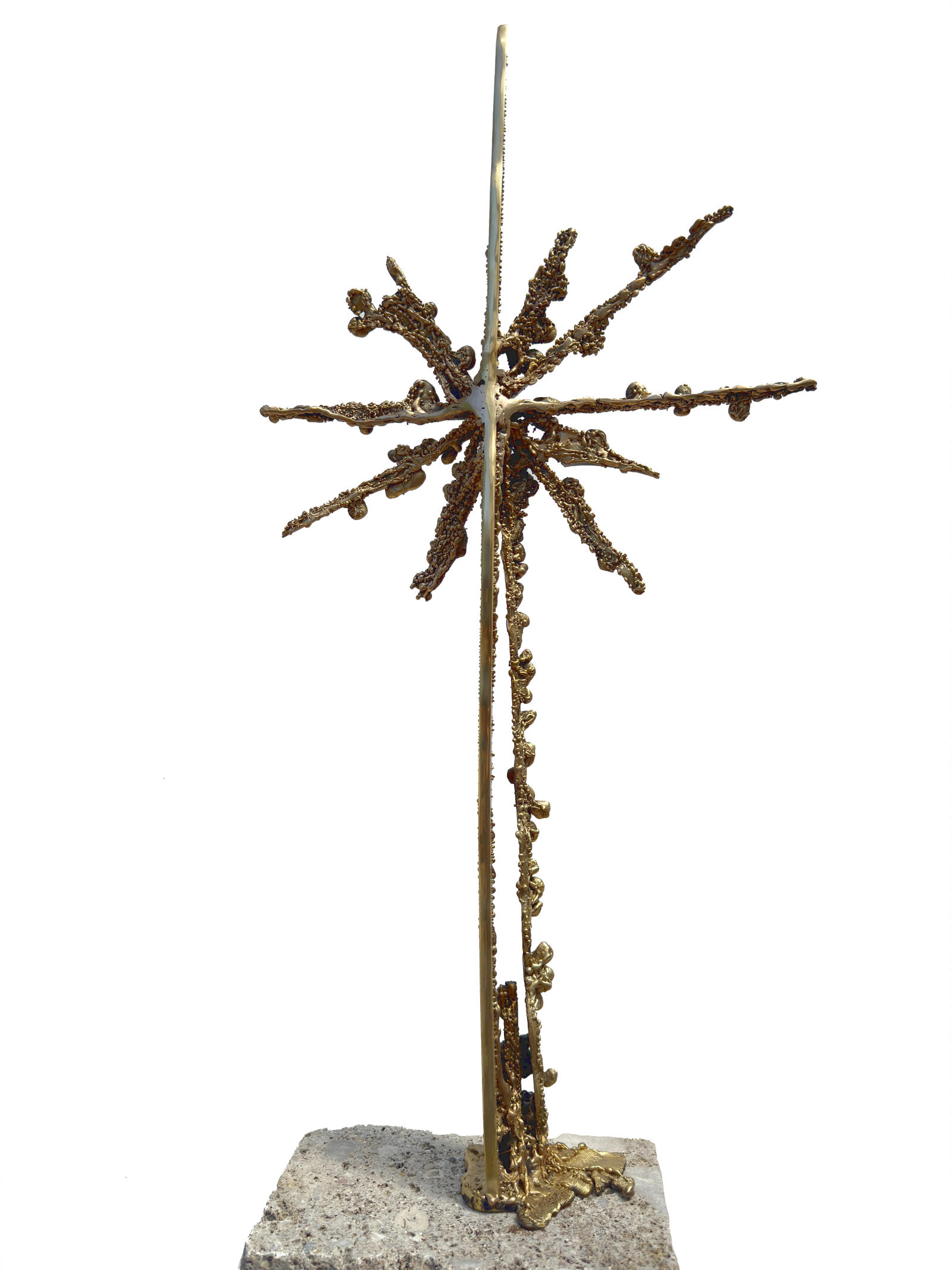 Modern Cross of Bronze, Modern Urn Grave