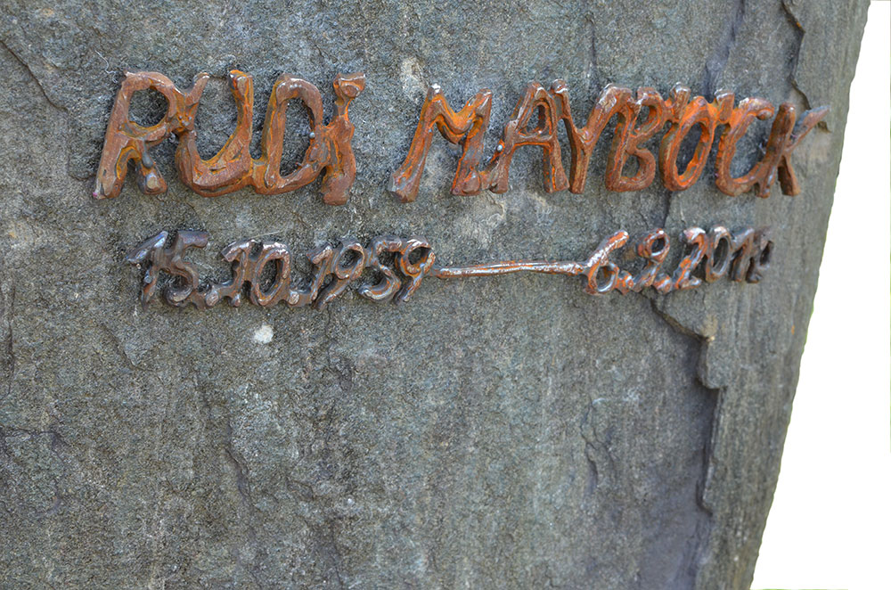 Rusted Grave Monument