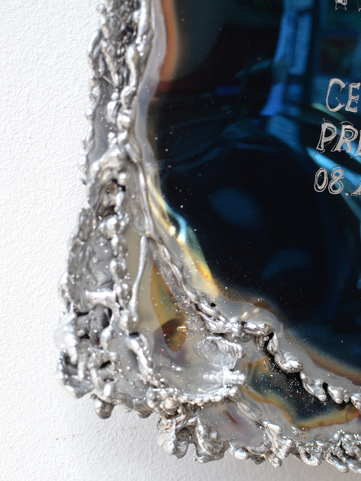 Memorial Plaque, Metal Art