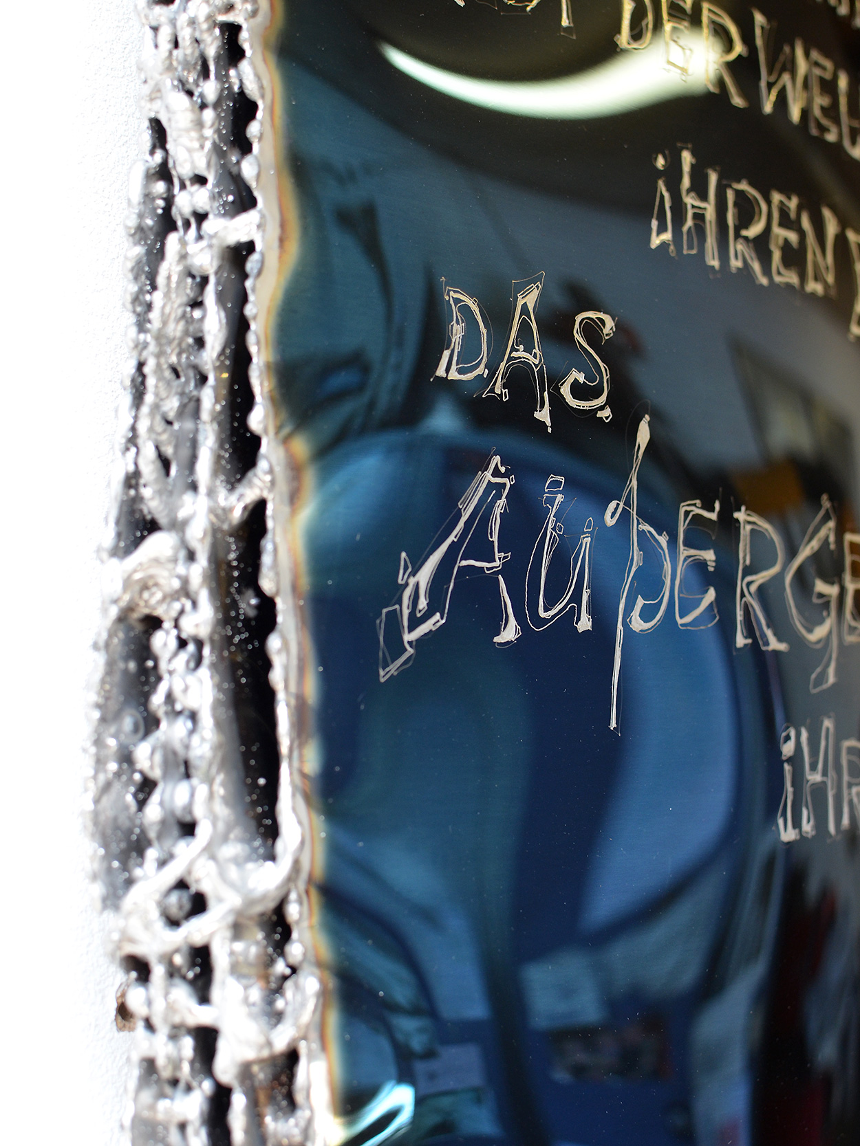 Artistic Memorial Plaque of Stainless Steel