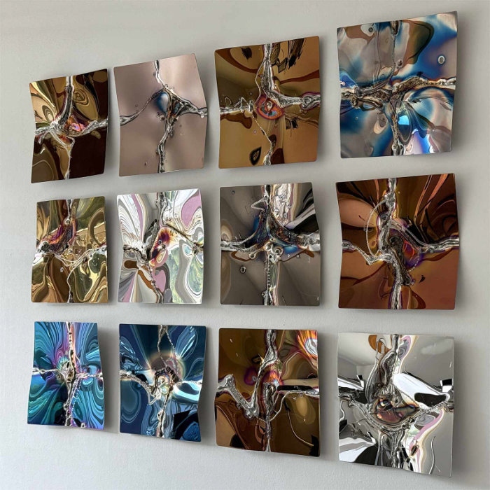 Custom Metal Wall Art by Contemporary Artist