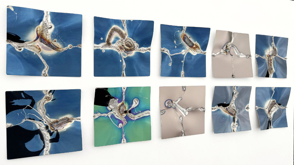 Custom metal wall art by austrian artist