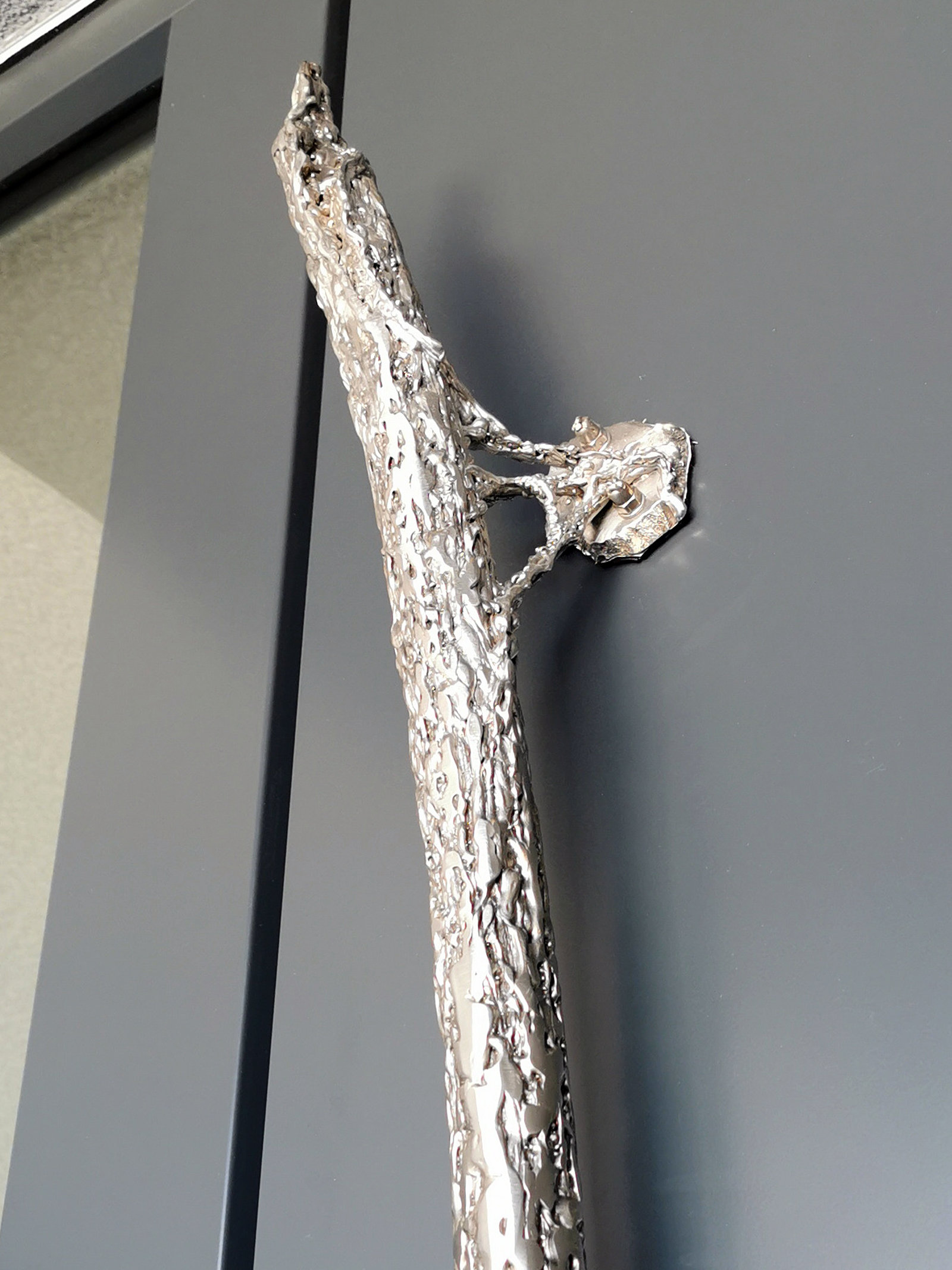 Exklusiver Door Handle of Stainless Steel, Welded Unique Piece